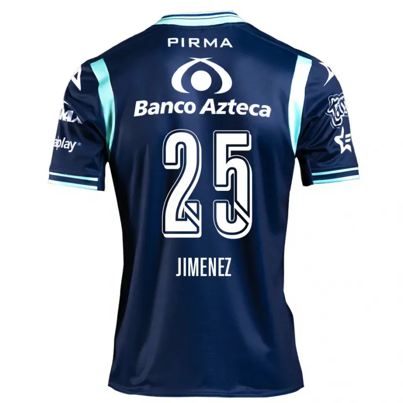 Danxen Heren Miguel Jiménez #25 Marineblauw Uitshirt Uittenue 2024/25 T-Shirt