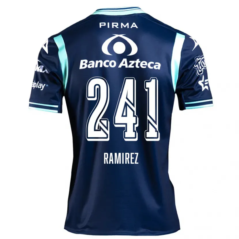 Danxen Heren Eduardo Ramírez #241 Marineblauw Uitshirt Uittenue 2024/25 T-Shirt