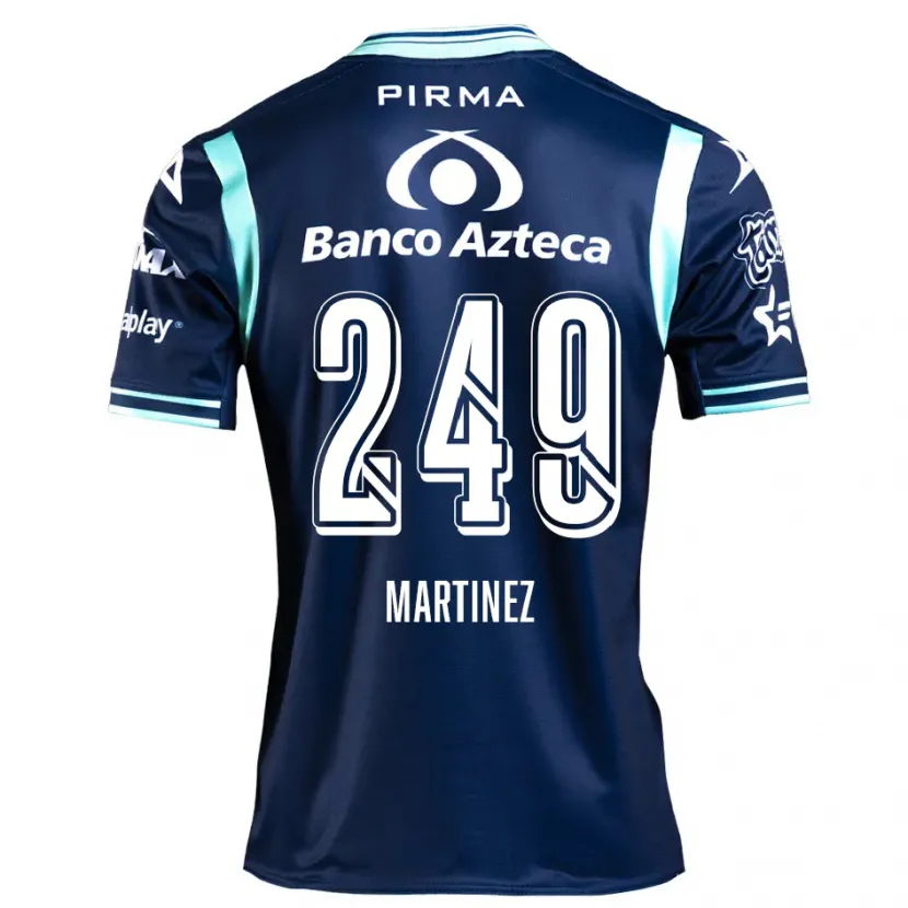 Danxen Heren Juan Martínez #249 Marineblauw Uitshirt Uittenue 2024/25 T-Shirt