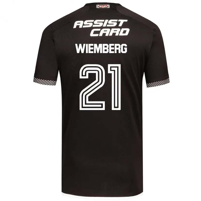 Danxen Heren Erick Wiemberg #21 Zwart Wit Uitshirt Uittenue 2024/25 T-Shirt