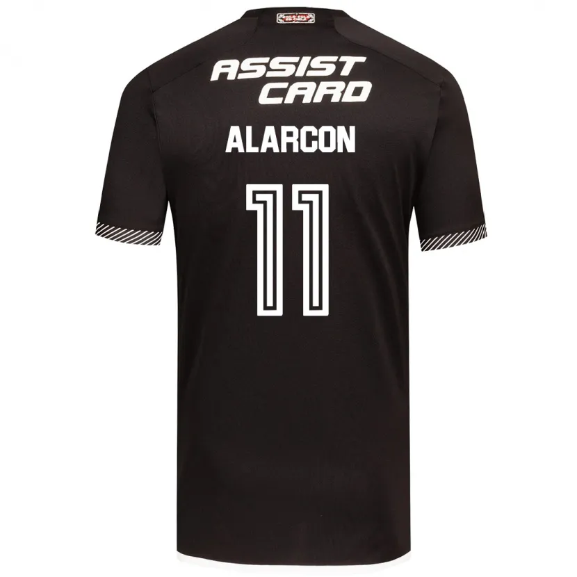 Danxen Heren Antonia Alarcón #11 Zwart Wit Uitshirt Uittenue 2024/25 T-Shirt