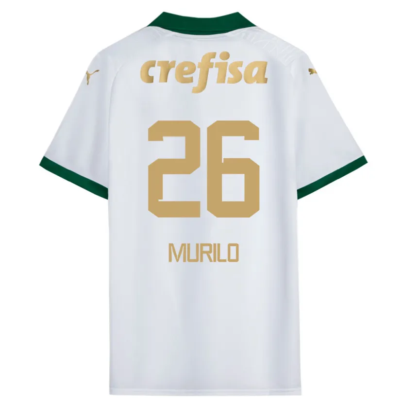 Danxen Heren Murilo #26 Wit Groen Uitshirt Uittenue 2024/25 T-Shirt