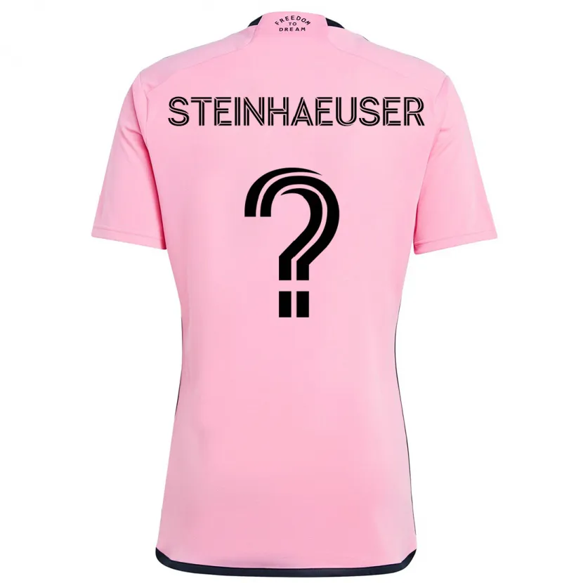 Danxen Dames Marcus Steinhaeuser #0 Roze Thuisshirt Thuistenue 2024/25 T-Shirt