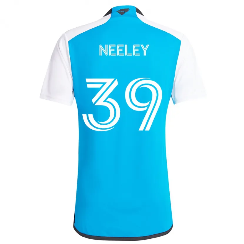 Danxen Dames Jack Neeley #39 Blauw Wit Thuisshirt Thuistenue 2024/25 T-Shirt