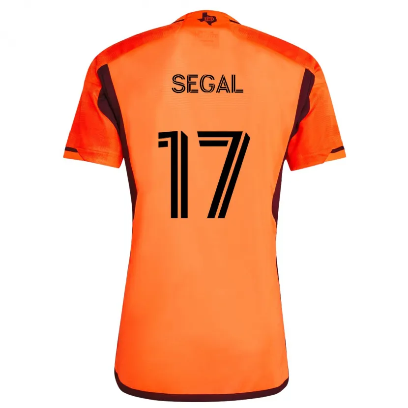 Danxen Dames Gabriel Segal #17 Oranje Zwart Thuisshirt Thuistenue 2024/25 T-Shirt