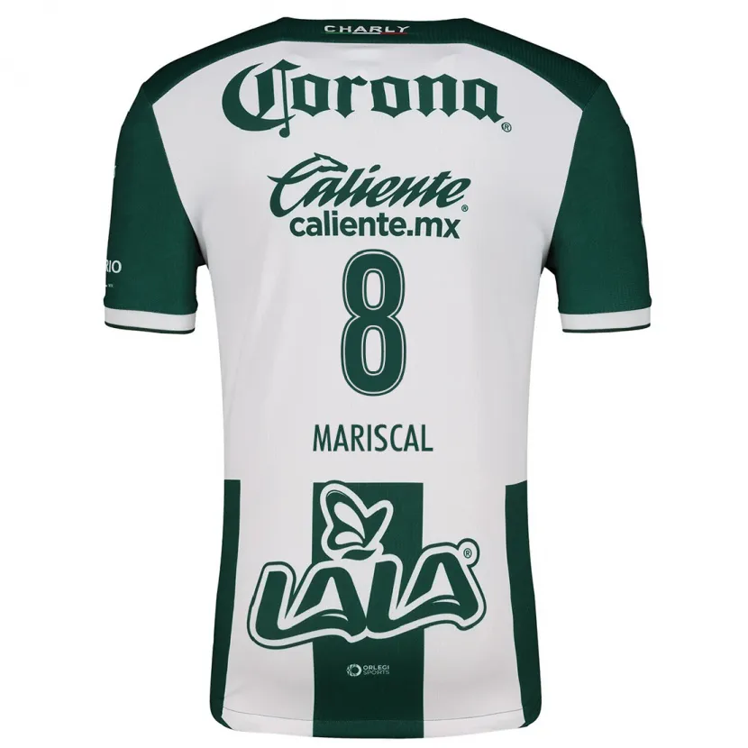 Danxen Dames Salvador Mariscal #8 Groen Wit Thuisshirt Thuistenue 2024/25 T-Shirt