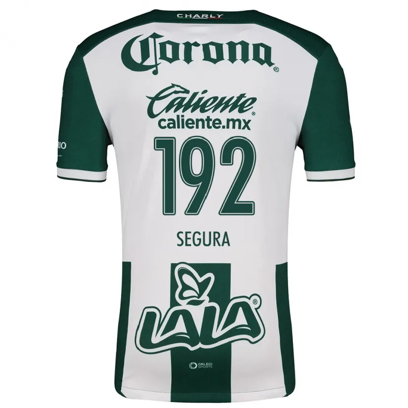 Danxen Dames Gustavo Segura #192 Groen Wit Thuisshirt Thuistenue 2024/25 T-Shirt