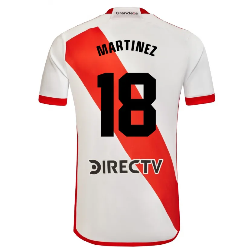 Danxen Dames Pity Martínez #18 Wit Rood Thuisshirt Thuistenue 2024/25 T-Shirt