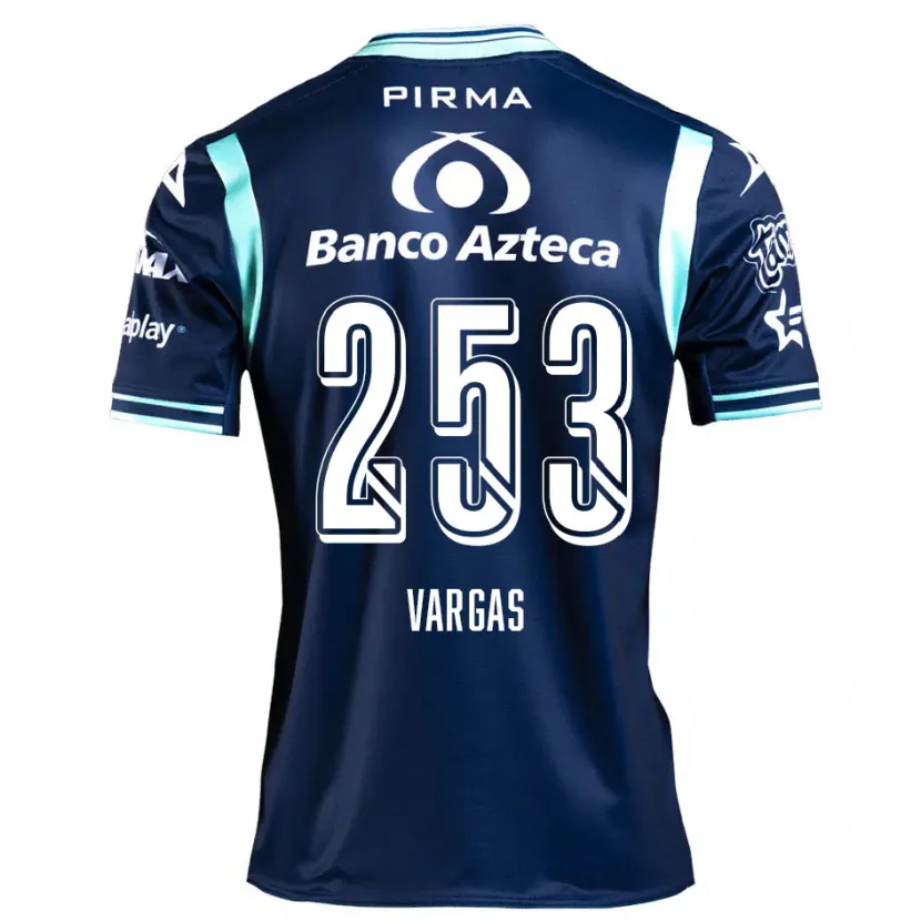 Danxen Dames Edwin Vargas #253 Marineblauw Uitshirt Uittenue 2024/25 T-Shirt