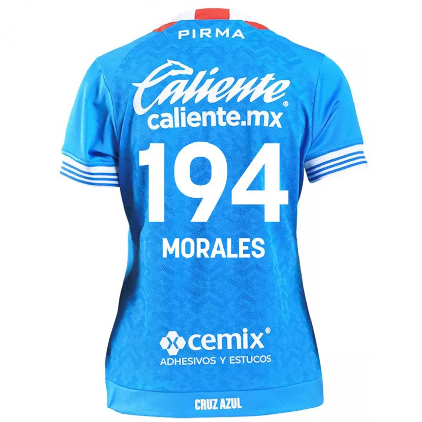 Danxen Kinderen Amaury Morales #194 Hemelsblauw Thuisshirt Thuistenue 2024/25 T-Shirt