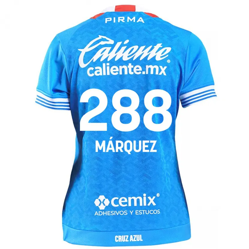 Danxen Kinderen Víctor Márquez #288 Hemelsblauw Thuisshirt Thuistenue 2024/25 T-Shirt