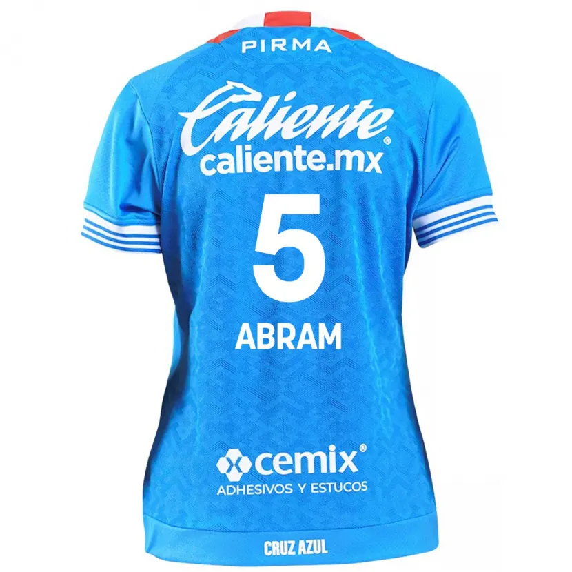 Danxen Kinderen Luis Abram #5 Hemelsblauw Thuisshirt Thuistenue 2024/25 T-Shirt