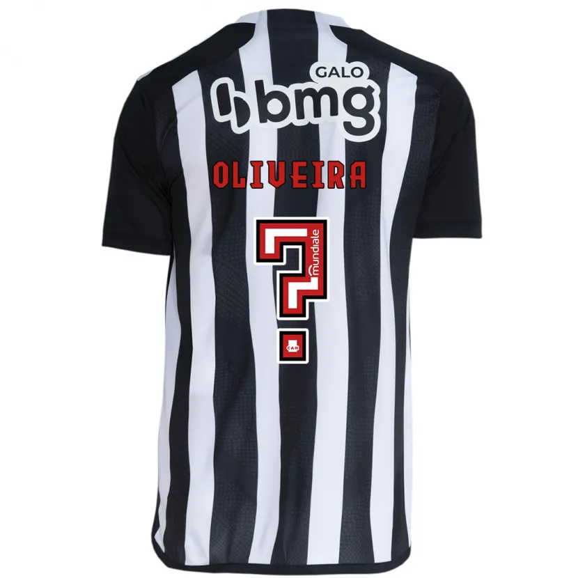 Danxen Kinderen Pedro Oliveira #0 Wit Zwart Thuisshirt Thuistenue 2024/25 T-Shirt