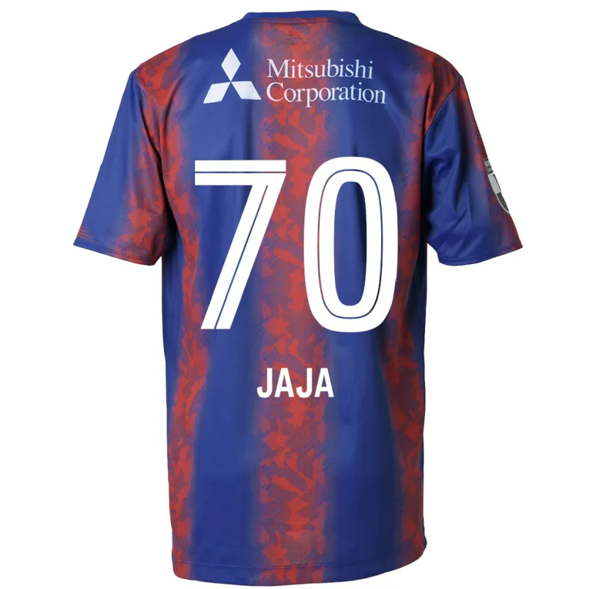 Danxen Kinderen Jája Silva #70 Blauw Rood Thuisshirt Thuistenue 2024/25 T-Shirt