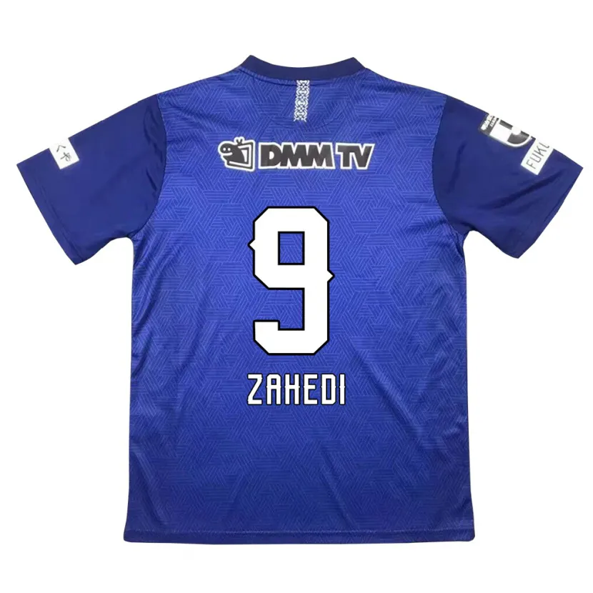 Danxen Kinderen Shahab Zahedi #9 Donkerblauw Thuisshirt Thuistenue 2024/25 T-Shirt