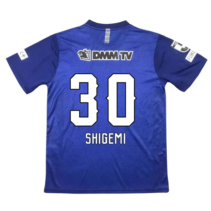 Danxen Kinderen Masato Shigemi #30 Donkerblauw Thuisshirt Thuistenue 2024/25 T-Shirt