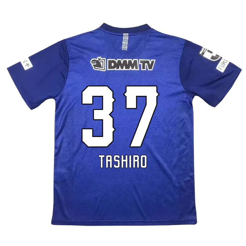 Danxen Kinderen Masaya Tashiro #37 Donkerblauw Thuisshirt Thuistenue 2024/25 T-Shirt