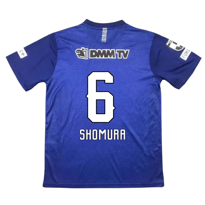 Danxen Kinderen Tomoki Shomura #6 Donkerblauw Thuisshirt Thuistenue 2024/25 T-Shirt