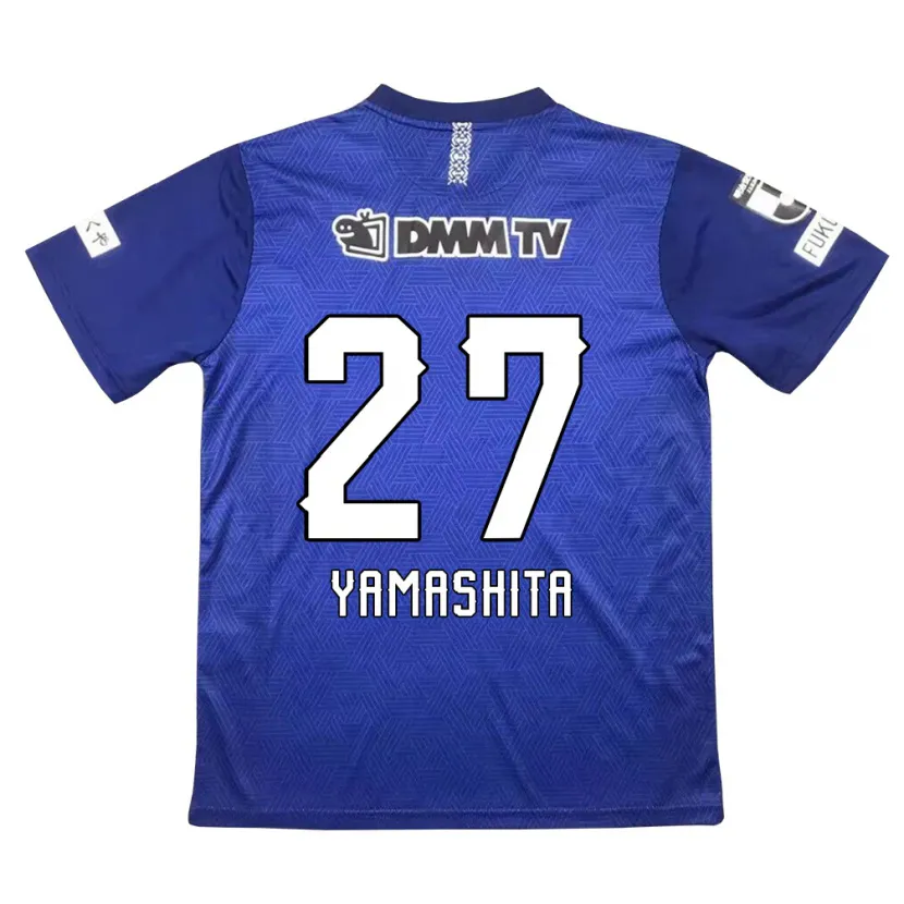 Danxen Kinderen Sotaro Yamashita #27 Donkerblauw Thuisshirt Thuistenue 2024/25 T-Shirt