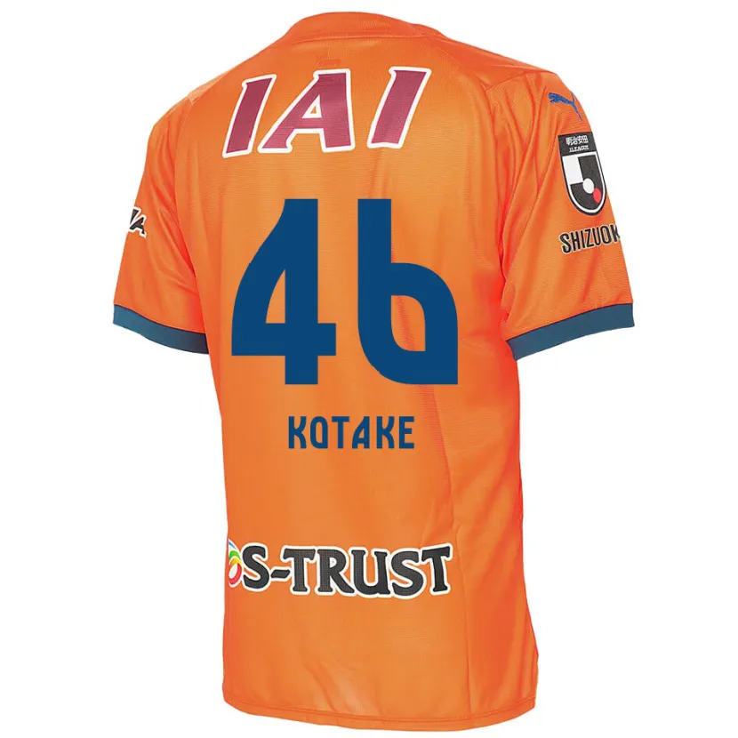 Danxen Kinderen Sean Kotake #46 Oranje Blauw Thuisshirt Thuistenue 2024/25 T-Shirt