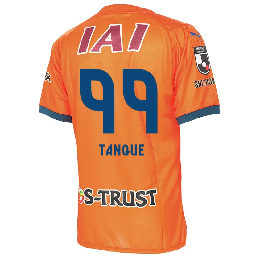 Danxen Kinderen Douglas Tanque #99 Oranje Blauw Thuisshirt Thuistenue 2024/25 T-Shirt