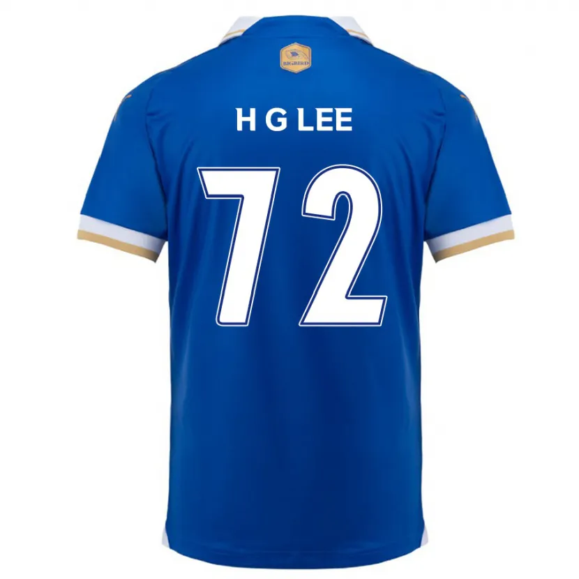 Danxen Kinderen Geon-Hee Lee #72 Blauw Wit Thuisshirt Thuistenue 2024/25 T-Shirt