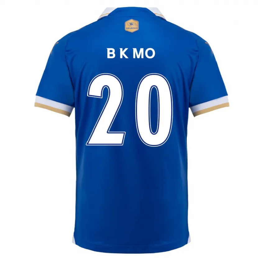 Danxen Kinderen Kyung-Bin Mo #20 Blauw Wit Thuisshirt Thuistenue 2024/25 T-Shirt