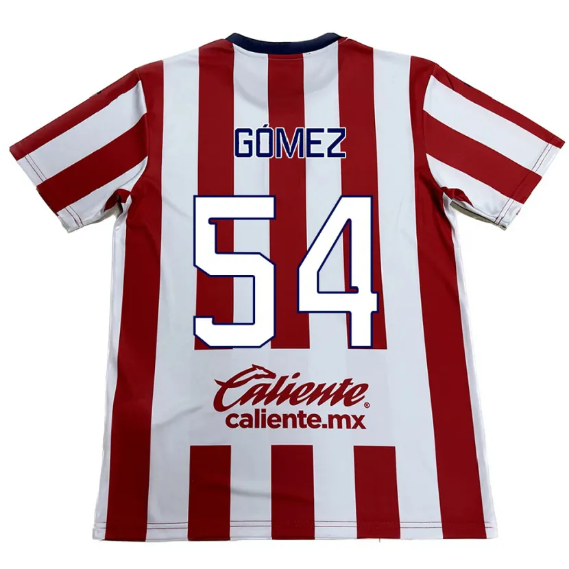 Danxen Kinderen Miguel Gómez #54 Rood Wit Thuisshirt Thuistenue 2024/25 T-Shirt