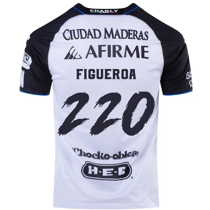 Danxen Kinderen Christopher Figueroa #220 Zwart Blauw Thuisshirt Thuistenue 2024/25 T-Shirt