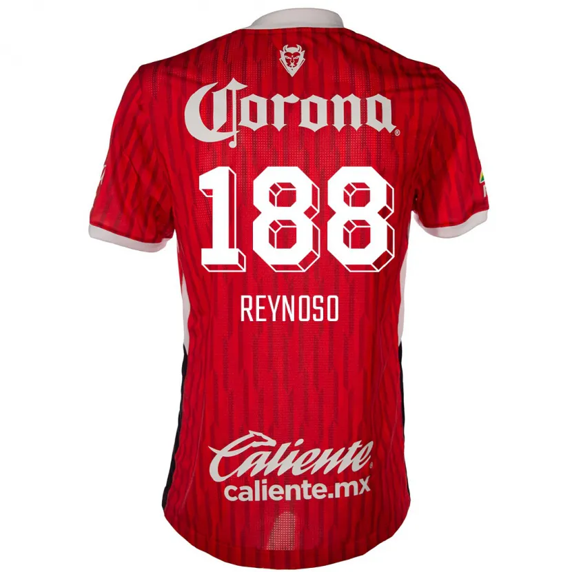 Danxen Kinderen Daniel Reynoso #188 Rood Wit Thuisshirt Thuistenue 2024/25 T-Shirt