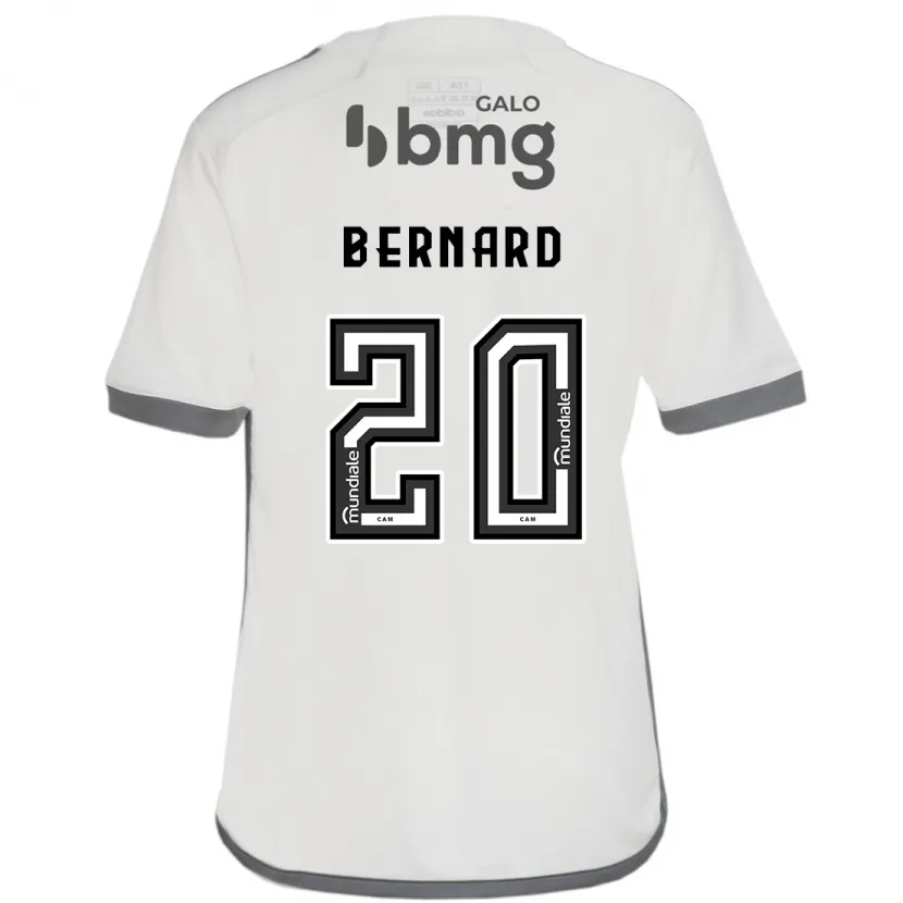 Danxen Kinderen Bernard #20 Gebroken Wit Uitshirt Uittenue 2024/25 T-Shirt