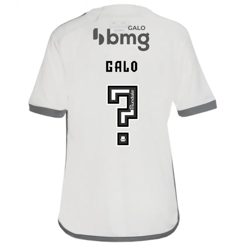 Danxen Kinderen Diego Galo #0 Gebroken Wit Uitshirt Uittenue 2024/25 T-Shirt