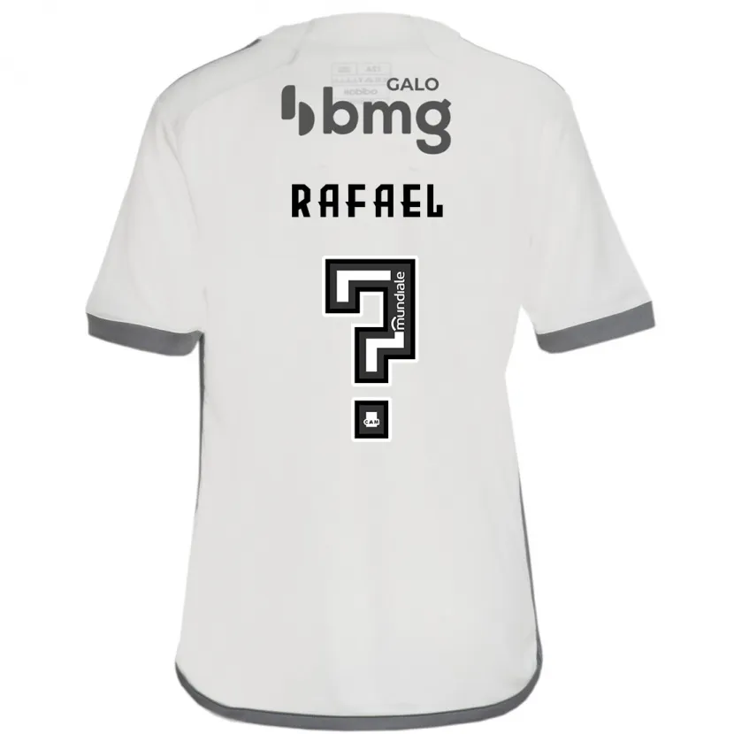 Danxen Kinderen João Rafael #0 Gebroken Wit Uitshirt Uittenue 2024/25 T-Shirt