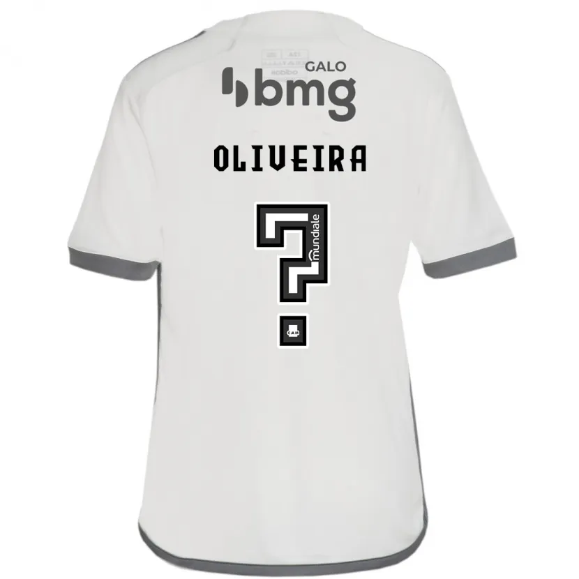 Danxen Kinderen Pedro Oliveira #0 Gebroken Wit Uitshirt Uittenue 2024/25 T-Shirt