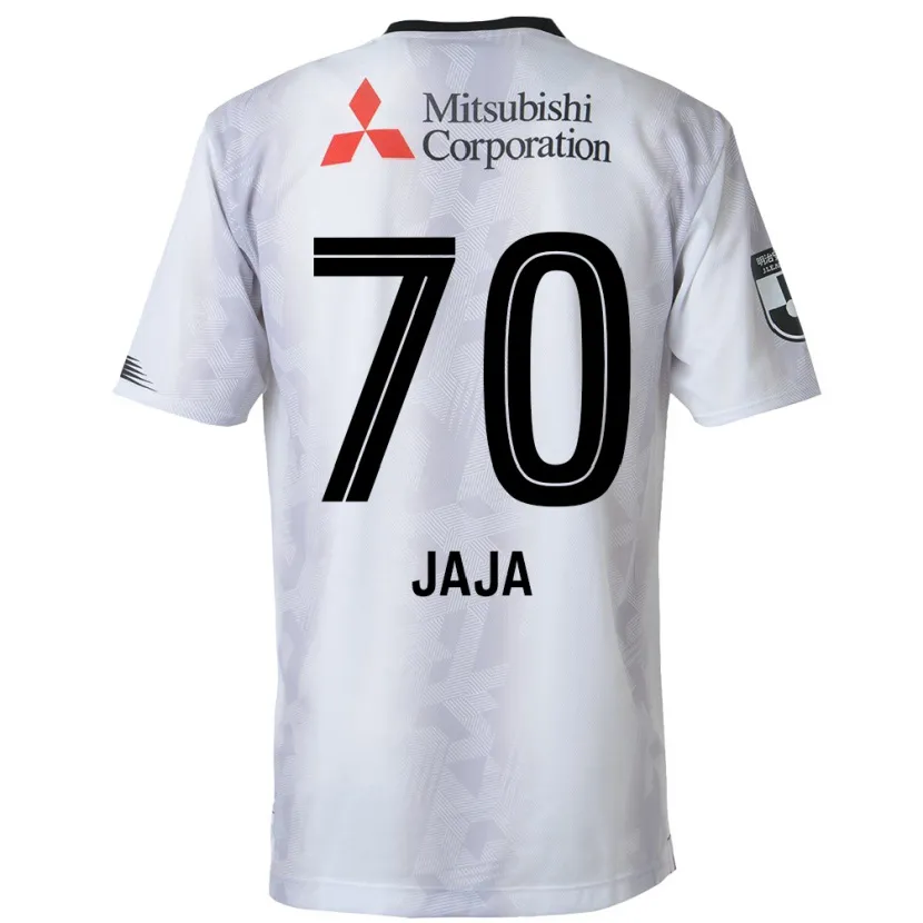 Danxen Kinderen Jája Silva #70 Wit Zwart Uitshirt Uittenue 2024/25 T-Shirt