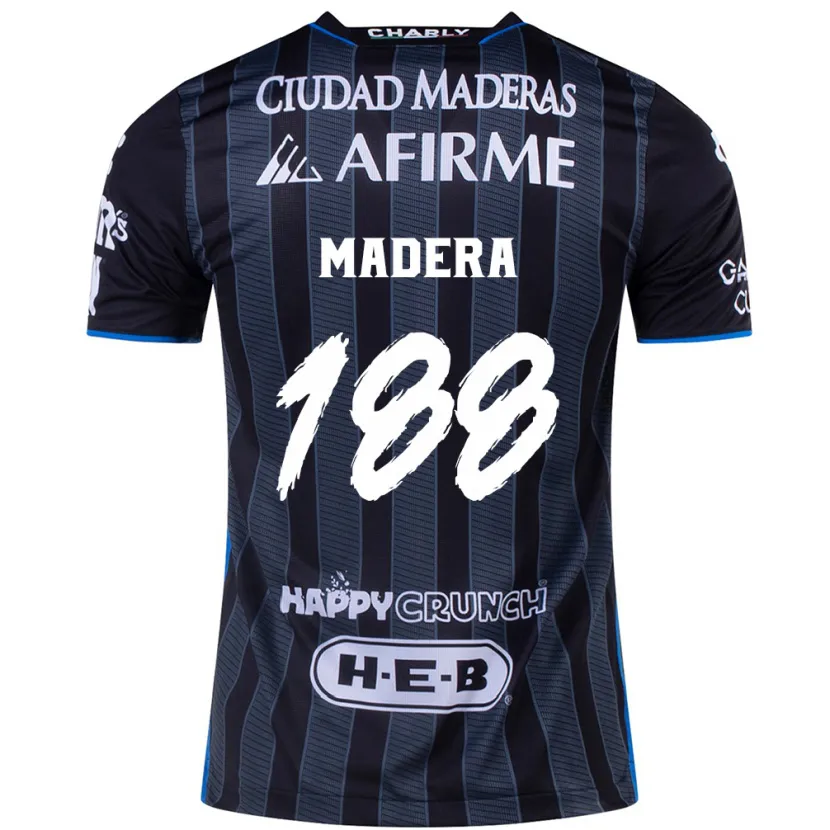 Danxen Kinderen Héctor Madera #188 Wit Zwart Uitshirt Uittenue 2024/25 T-Shirt