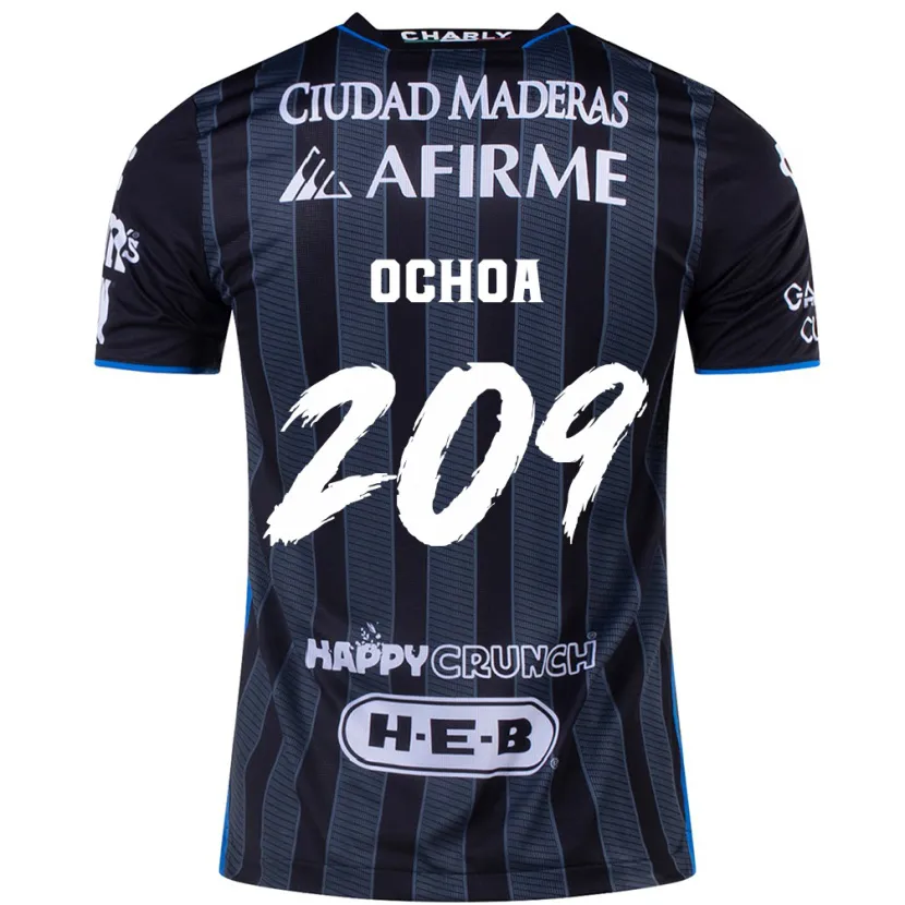 Danxen Kinderen José Ochoa #209 Wit Zwart Uitshirt Uittenue 2024/25 T-Shirt