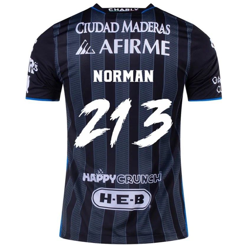 Danxen Kinderen Humberto Norman #213 Wit Zwart Uitshirt Uittenue 2024/25 T-Shirt