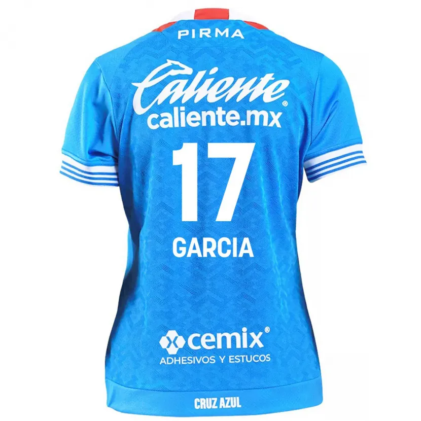 Danxen Heren Amaury García #17 Hemelsblauw Thuisshirt Thuistenue 2024/25 T-Shirt