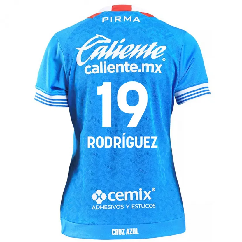 Danxen Heren Carlos Rodríguez #19 Hemelsblauw Thuisshirt Thuistenue 2024/25 T-Shirt