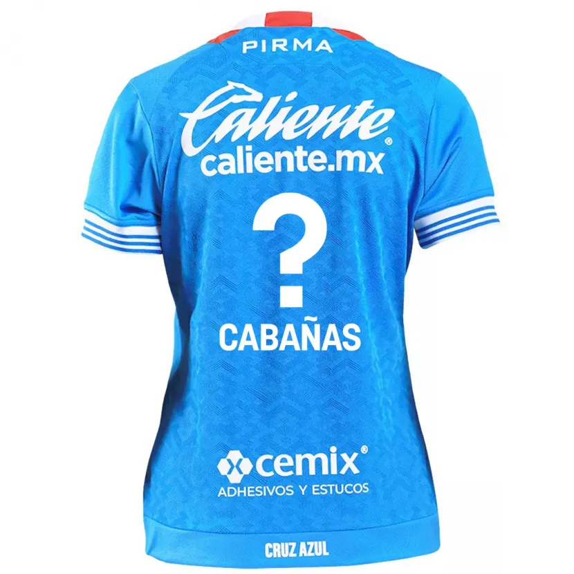 Danxen Heren Alfredo Cabañas #0 Hemelsblauw Thuisshirt Thuistenue 2024/25 T-Shirt