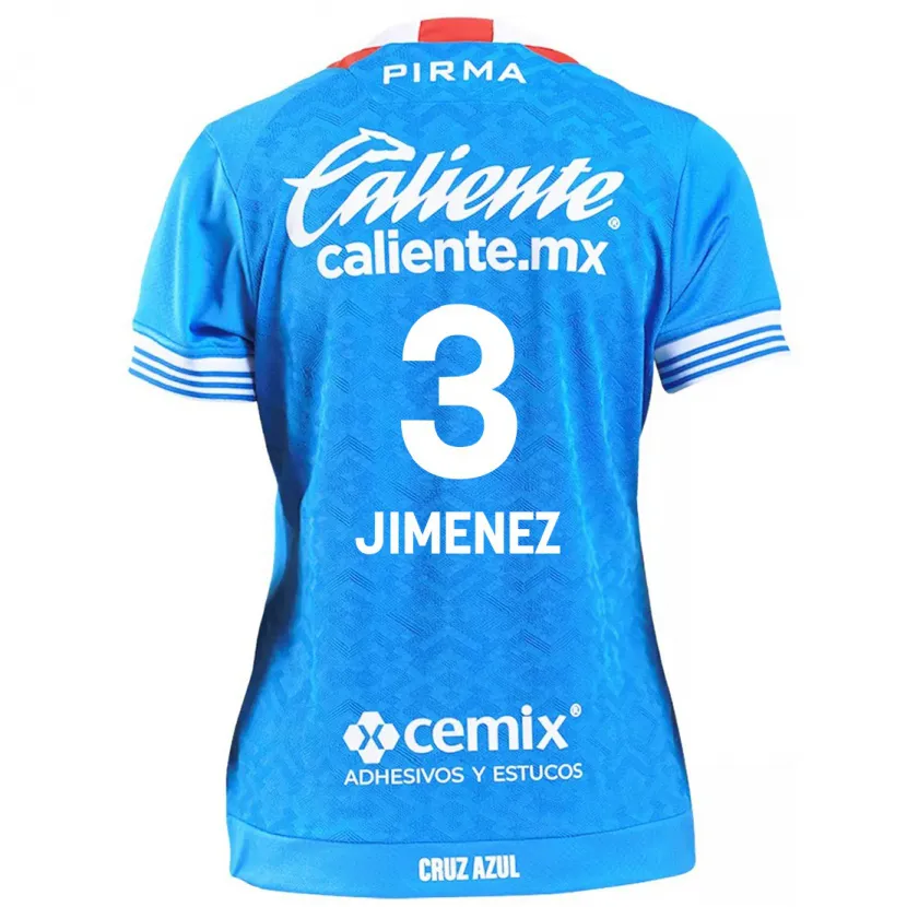 Danxen Heren Jaiber Jimenez #3 Hemelsblauw Thuisshirt Thuistenue 2024/25 T-Shirt