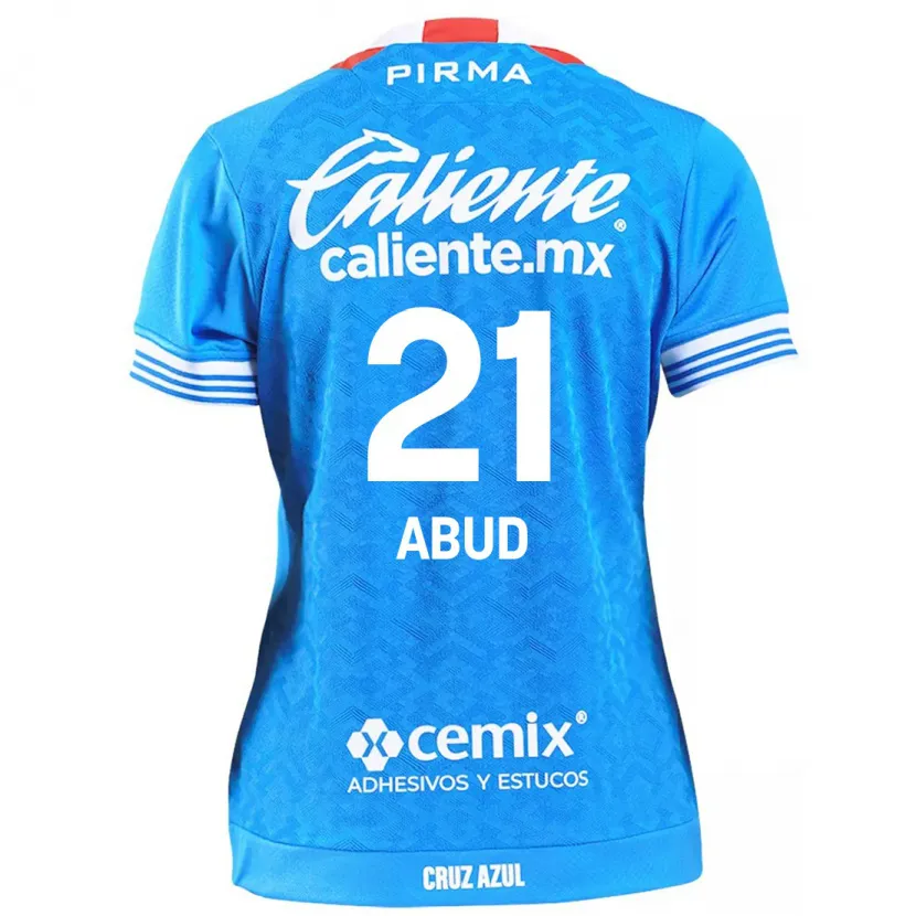 Danxen Heren Karime Abud #21 Hemelsblauw Thuisshirt Thuistenue 2024/25 T-Shirt