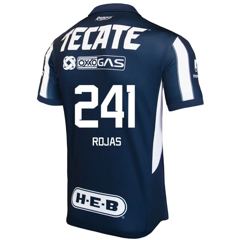 Danxen Heren Luis Rojas #241 Blauw Rood Wit Thuisshirt Thuistenue 2024/25 T-Shirt