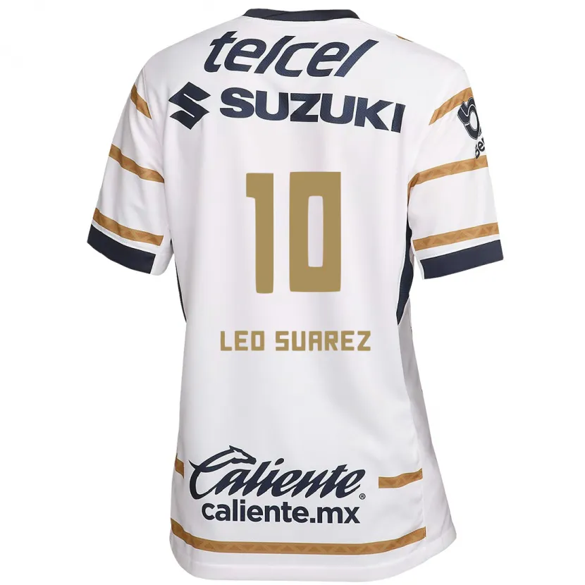 Danxen Heren Leo Suárez #10 Witte Obsidiaan Thuisshirt Thuistenue 2024/25 T-Shirt