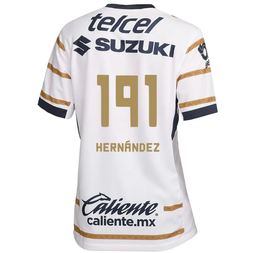 Danxen Heren Marco Hernández #191 Witte Obsidiaan Thuisshirt Thuistenue 2024/25 T-Shirt