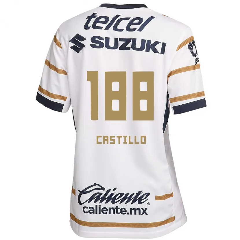 Danxen Heren Christian Castillo #188 Witte Obsidiaan Thuisshirt Thuistenue 2024/25 T-Shirt