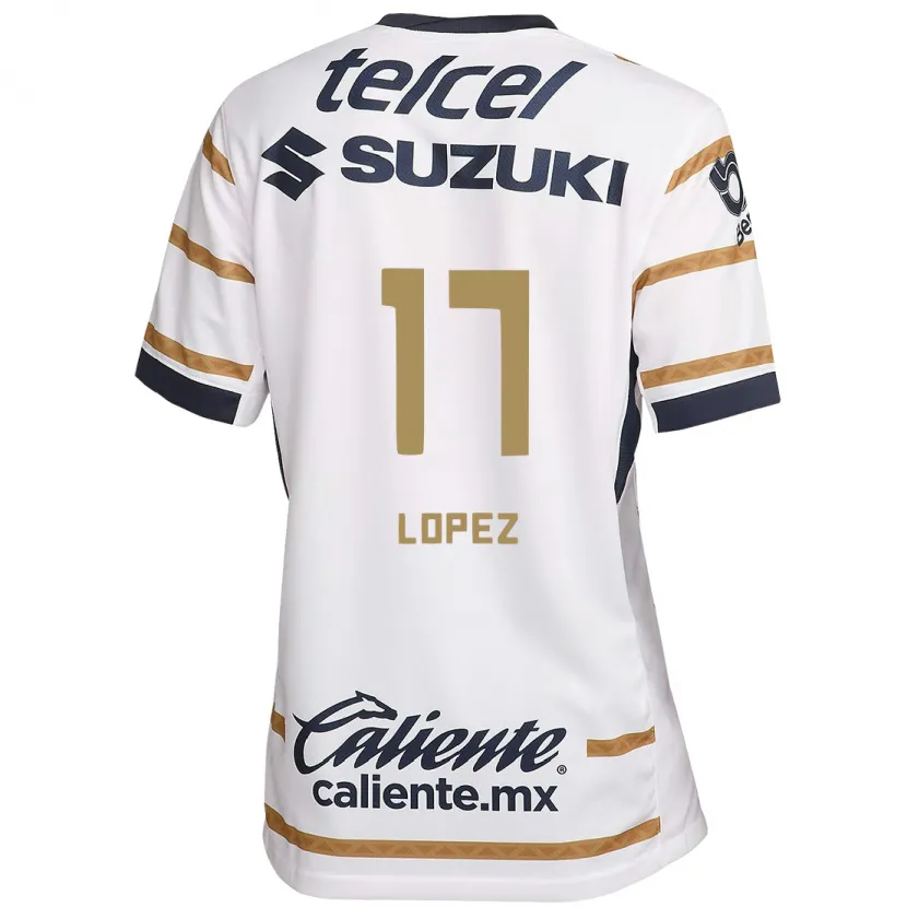 Danxen Heren Leonel Lopez #17 Witte Obsidiaan Thuisshirt Thuistenue 2024/25 T-Shirt