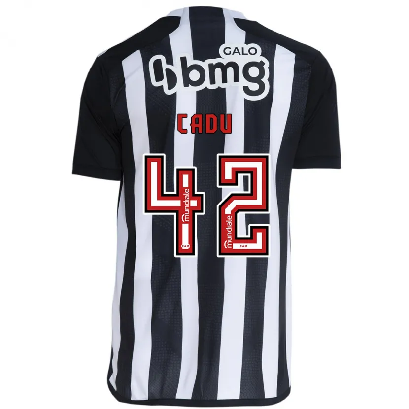 Danxen Heren Cadu #42 Wit Zwart Thuisshirt Thuistenue 2024/25 T-Shirt