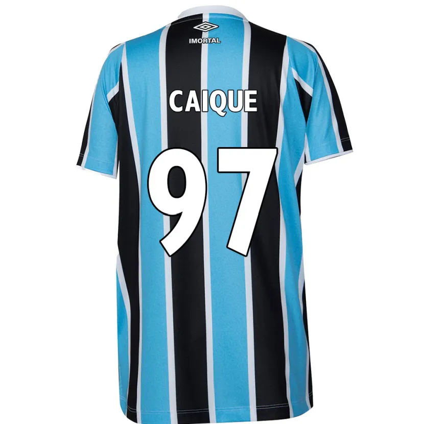 Danxen Heren Caíque #97 Blauw Zwart Wit Thuisshirt Thuistenue 2024/25 T-Shirt